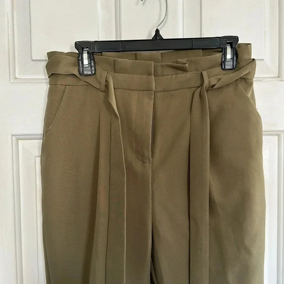 Essue Green Tie Pant Size Large - Picture 2 of 3